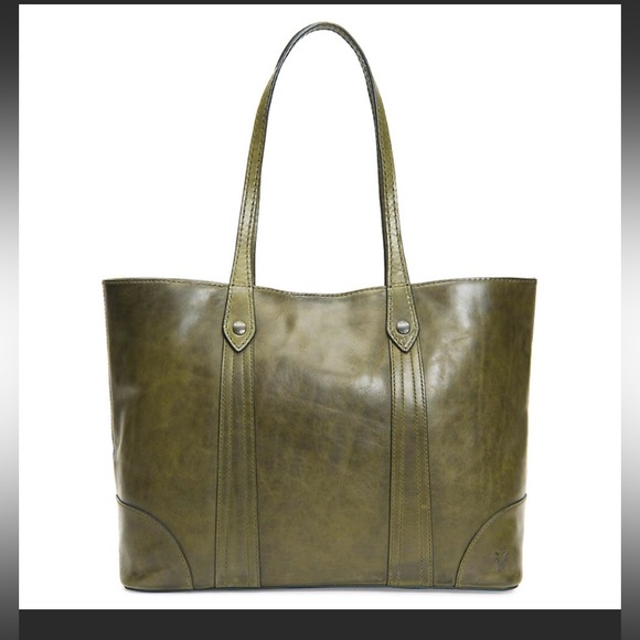 Frye Melissa Shopping Tote- PINE- discontinued color!